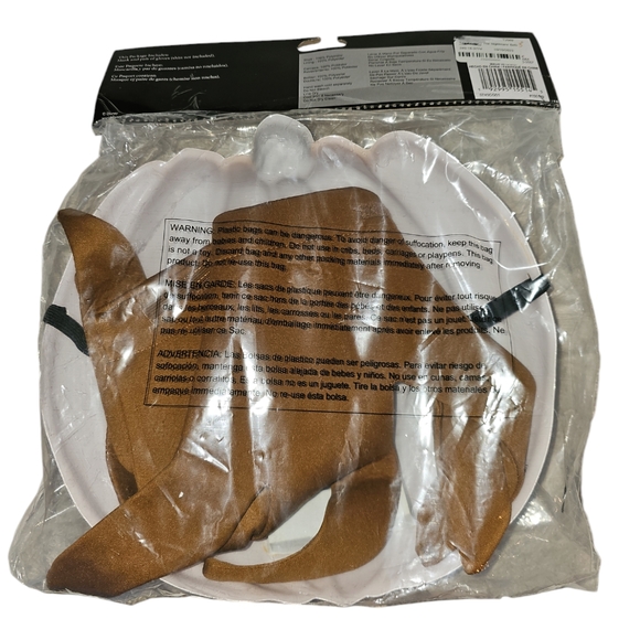 Disney Nightmare Before Christmas Pumpkin King Accessory Mask Gloves Kit NWT - Picture 4 of 4